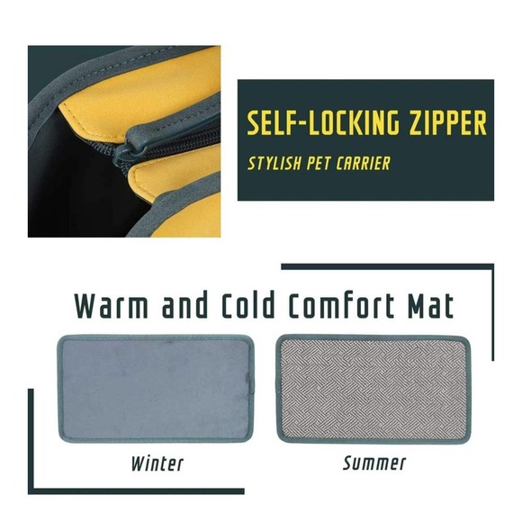 New High Quality Pet Carrier - Purse for Small Dogs or Cat - Picture 4 of 7